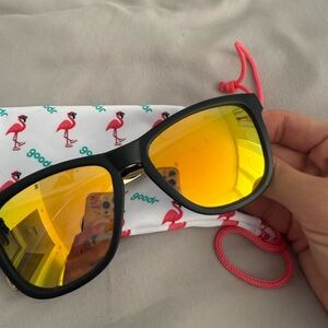 Goodr Sunglasses gold black